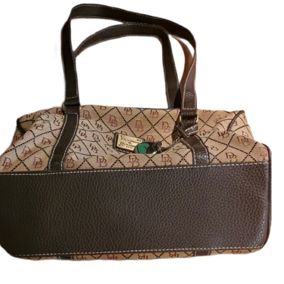 Dooney & Bourke Canvas monogram 1975 Shoulder Bag - Picture 6 of 7